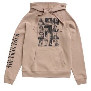 Taylor Swift the eras tour fan Beige Graphic Hoodie